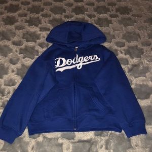 Dodgers zipper hoodie